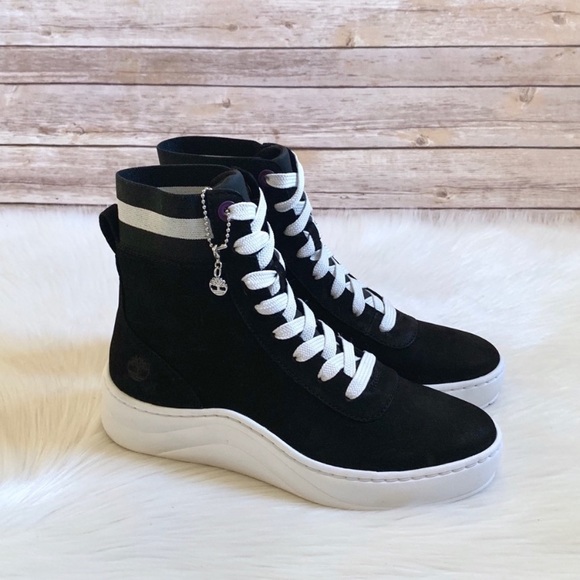 Timberland Black Ruby Ann 6” Sneaker Boots - Picture 2 of 7
